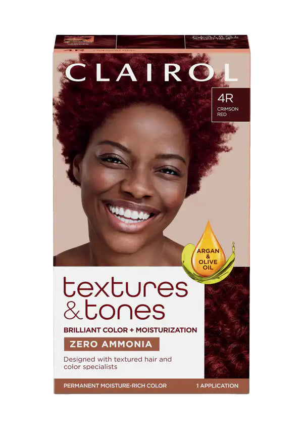 Clairol Texture & Tones Hair Color * 4R RED HOT RED