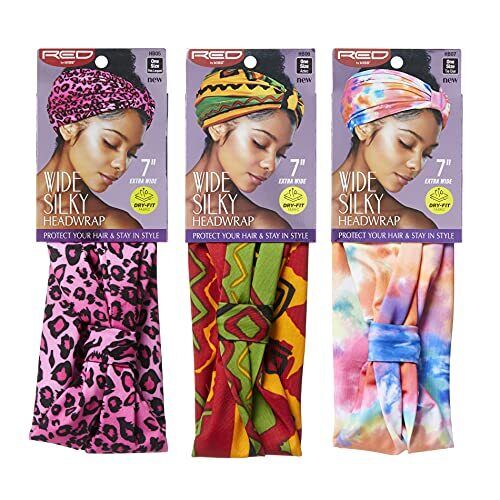 Red By Kiss Wide Silky Headwrap HB05