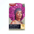 RED by Kiss Silky Stylez Wide Edge Silky Bonnet Super Jumbo Gold/Purple Assorted