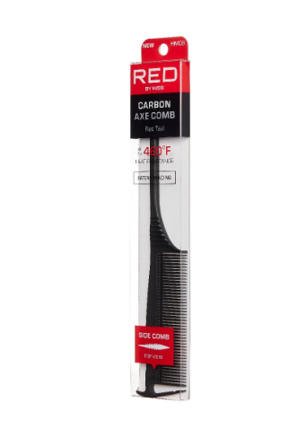 Red By Kiss Carbon Axe Comb