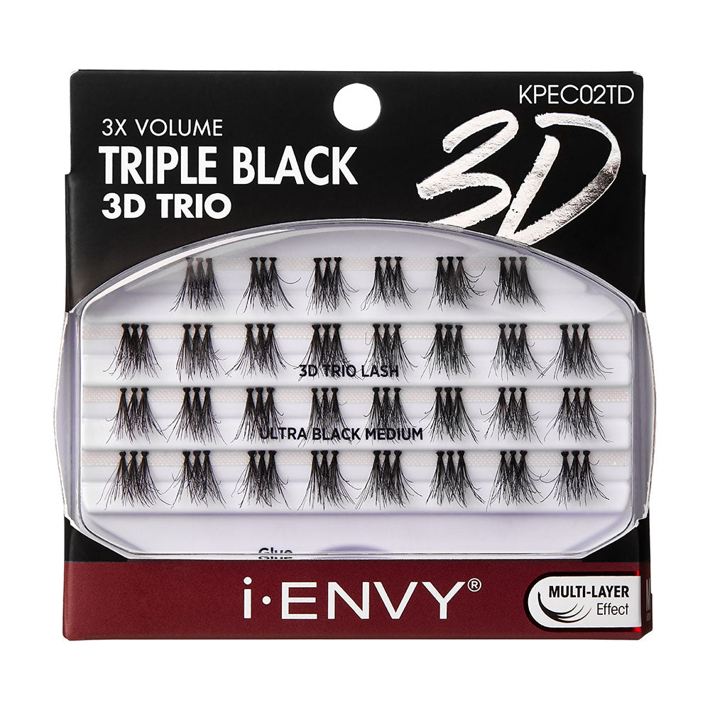 iEnvy Triple Black Trio Lashes KPEC02TD