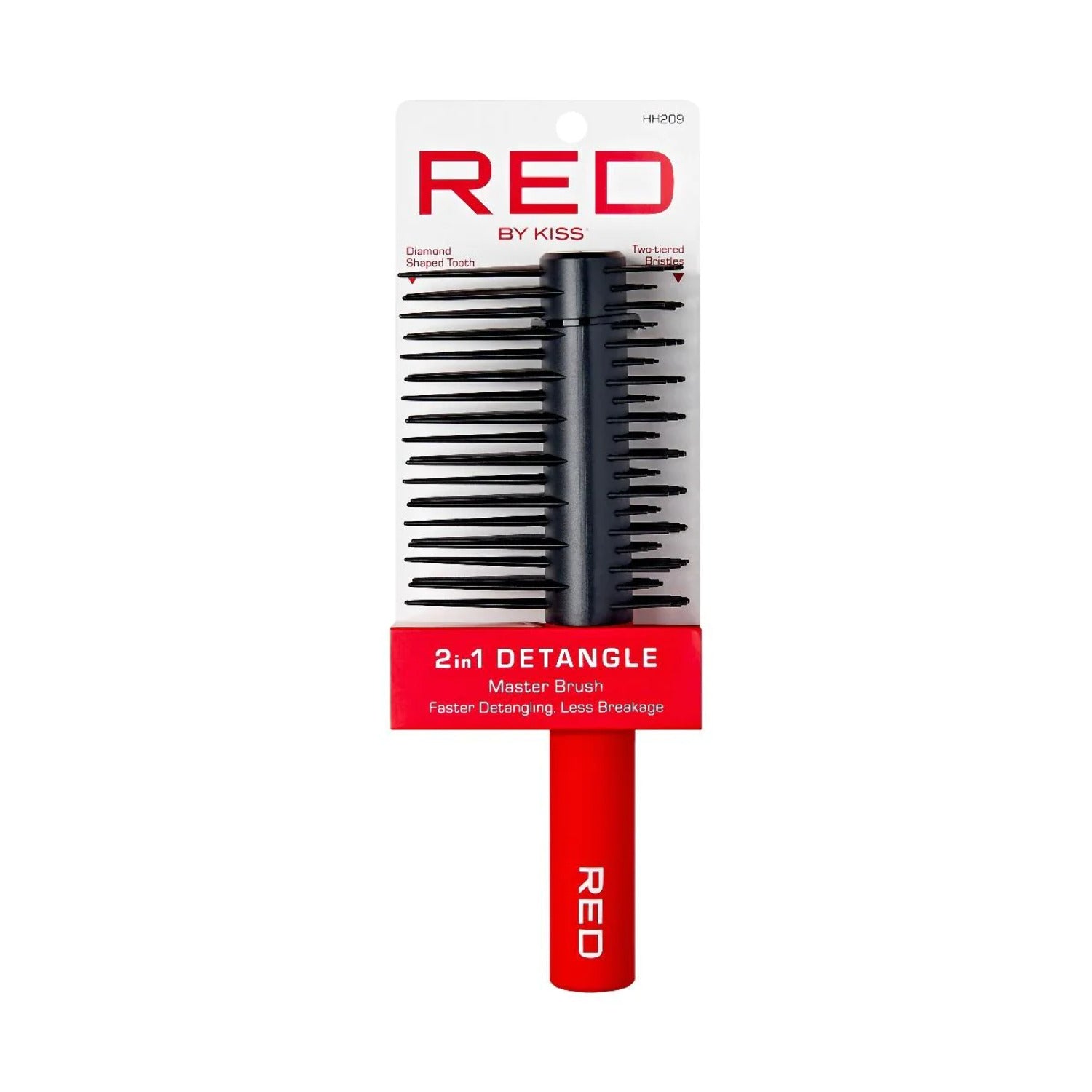 Red By Kiss 2in1 Detangler Master Brush