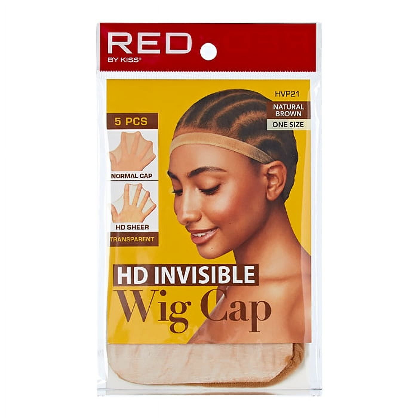 RED BY KISS Invisible Wig Cap 5pc