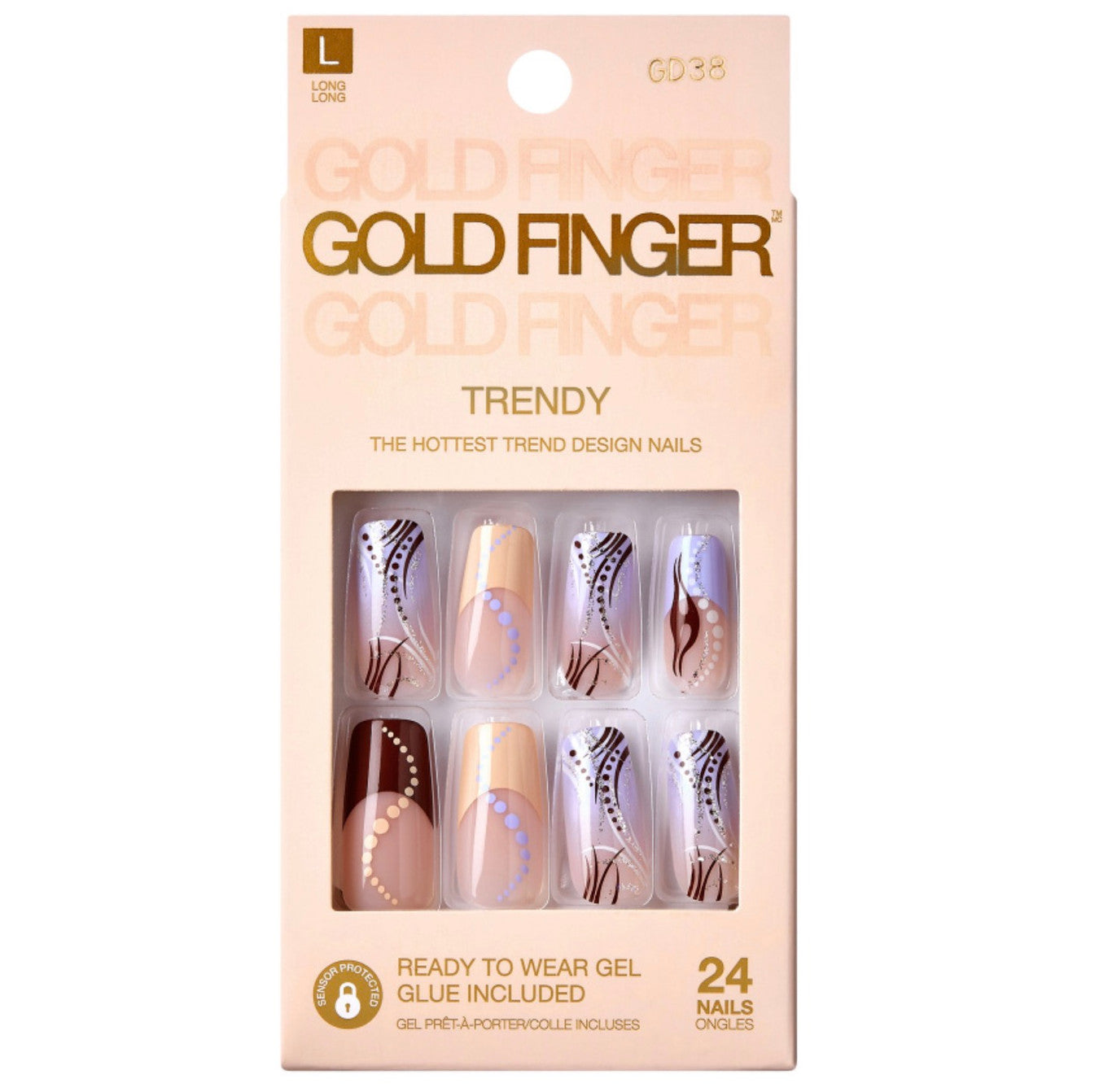 Goldfinger Nails GD38