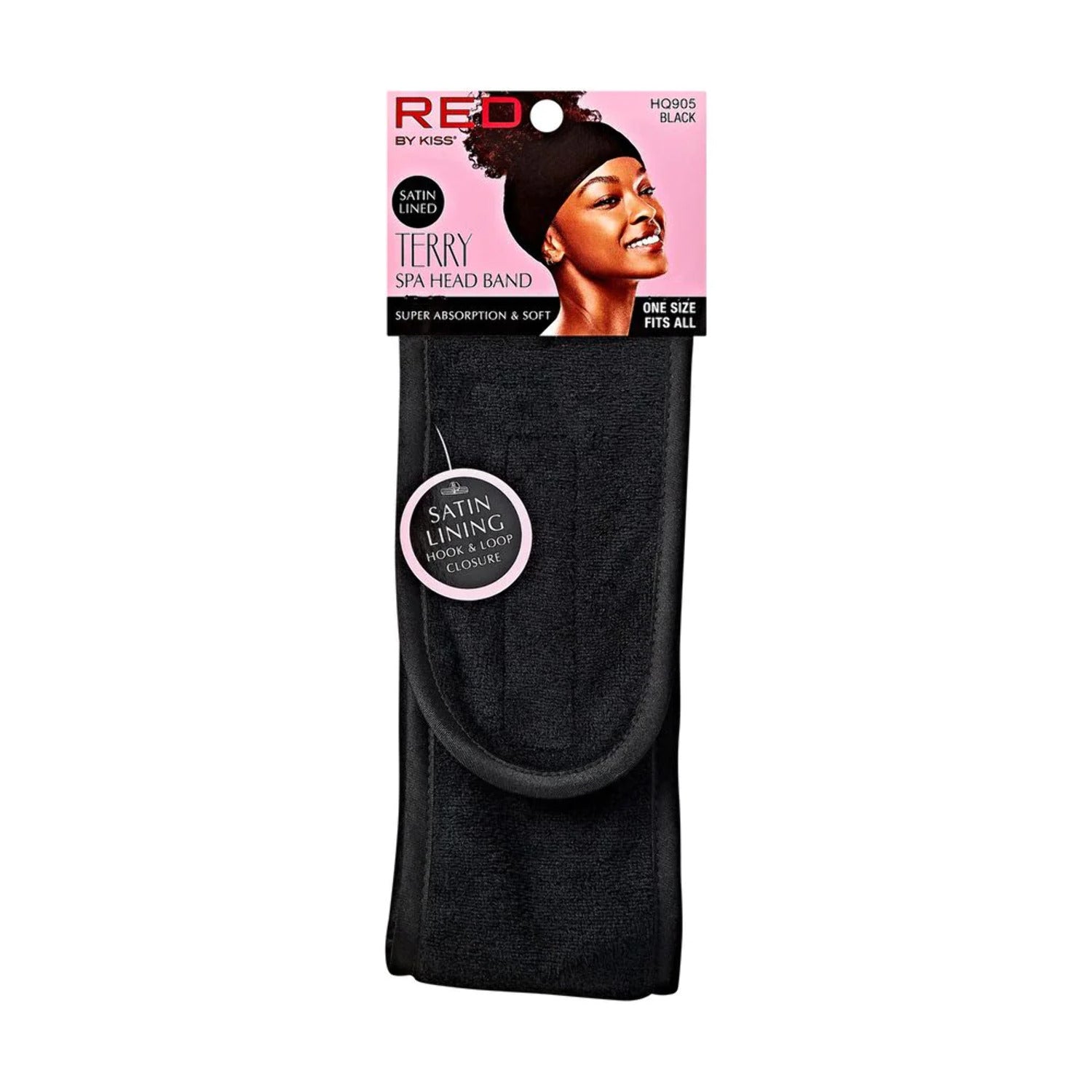 Red Terry Headband HQ905