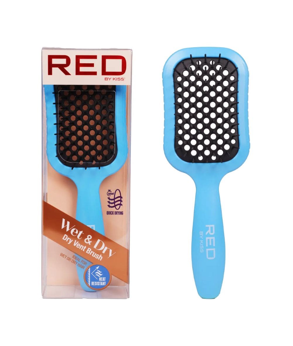 Red Dry Vent Brush Blue HH226