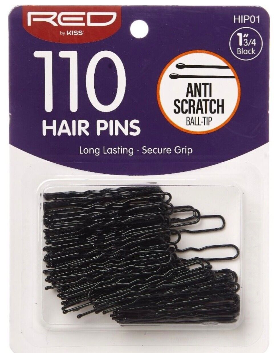 Red 110 Hair Pins HIP01