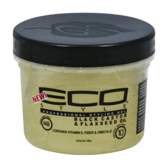 Eco Gel Black Castor Oil 12 Oz