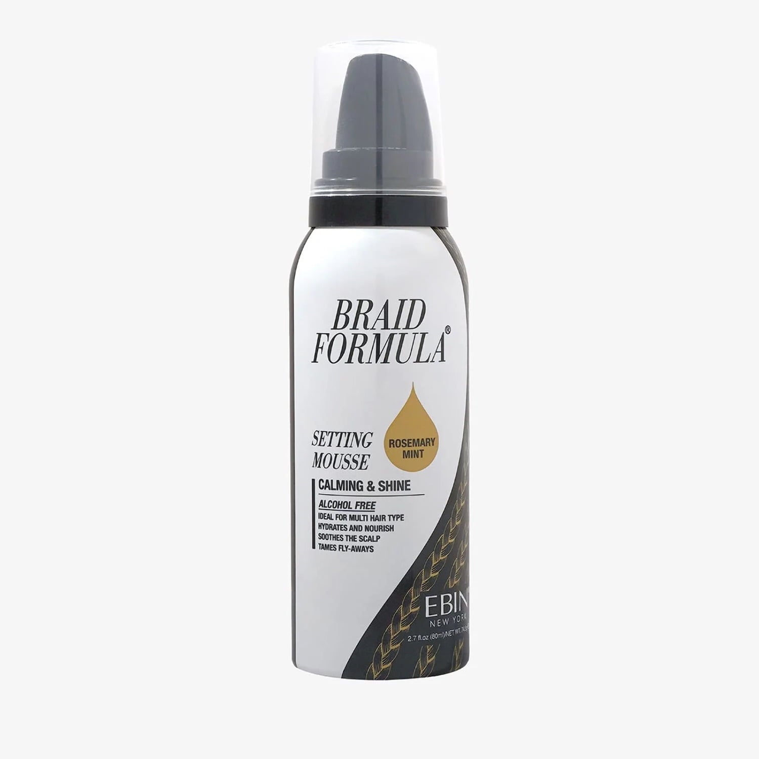 Braid Formula Setting Mousse 2.7oz