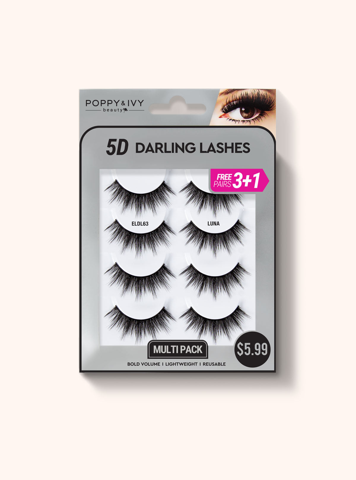 5D Darling Lashes Multipack