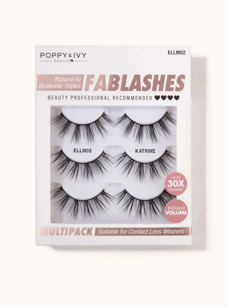 Poppy & Ivy Fablashes Multipack  #ELLM10