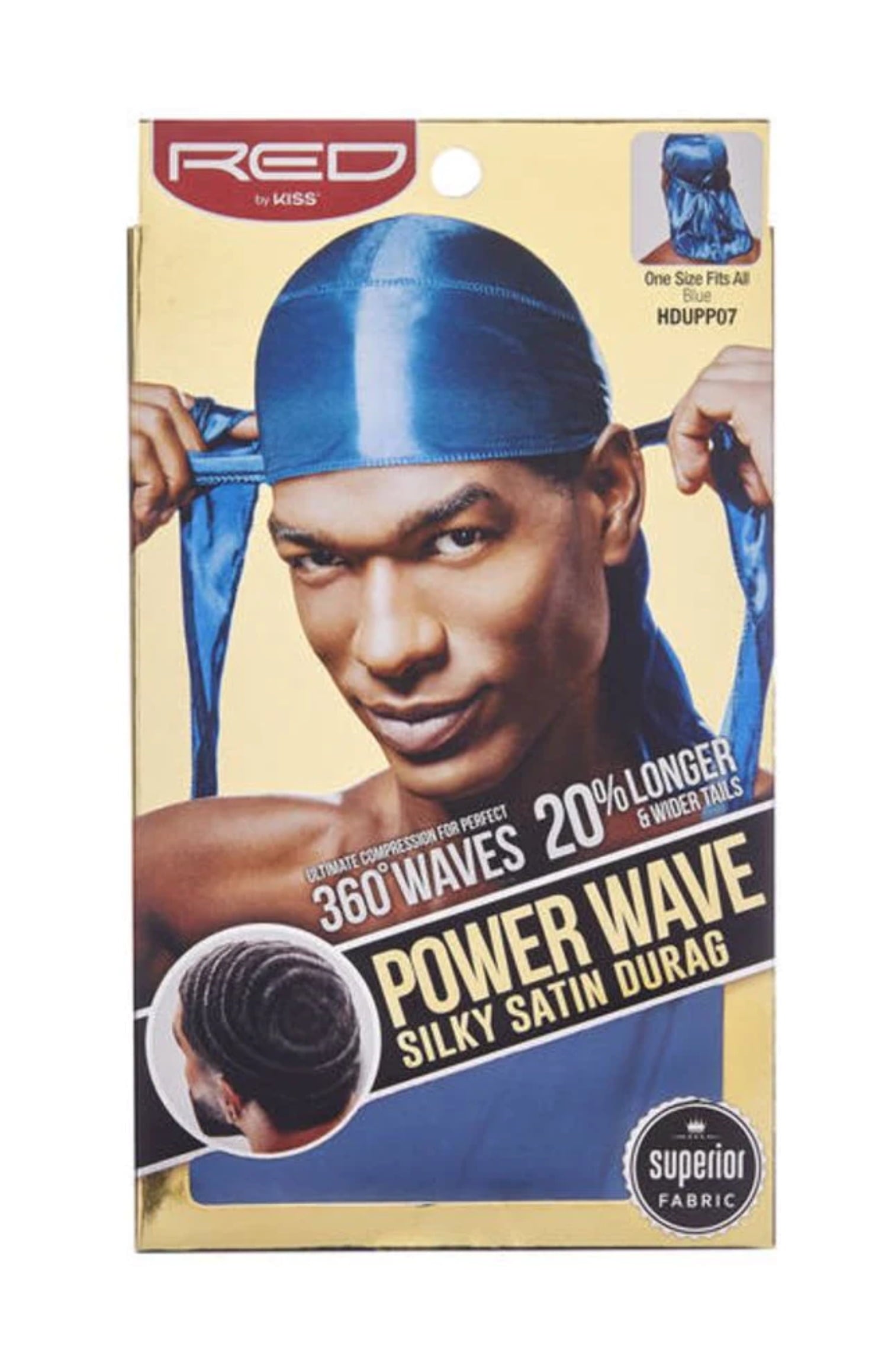 Red By Kiss Power Wave Sily Satin Durag