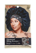 Red By Kiss Diamond Bling Bonnet X Keyshai Cole Super Jumbo Leopard Red