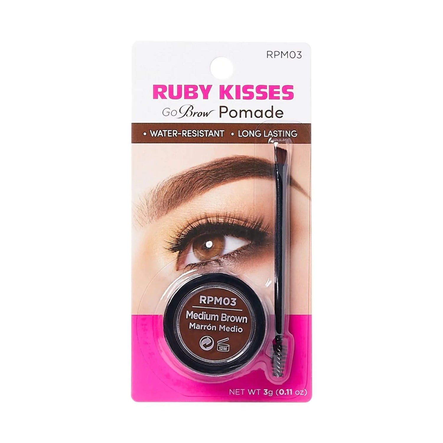 Ruby Kisses Go Brow Pomade RPM03