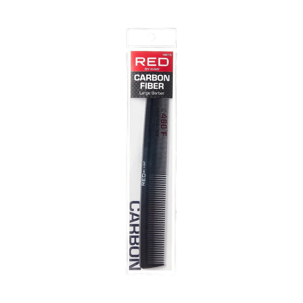 Red Carbon Fiber Large Barber