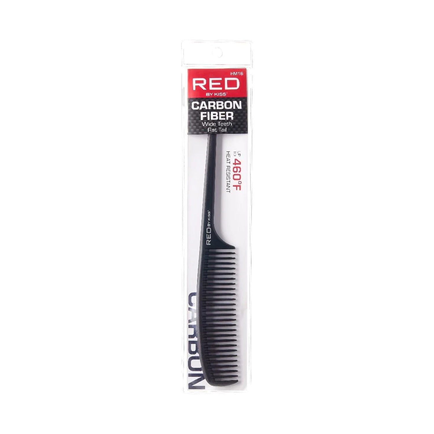 Carbon Fiber Wide Teeth Comb