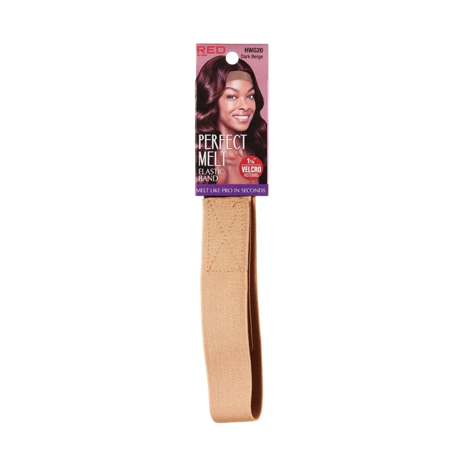 Red By Kiss Perfect Melt Elastic Band Dark Beige HWG20