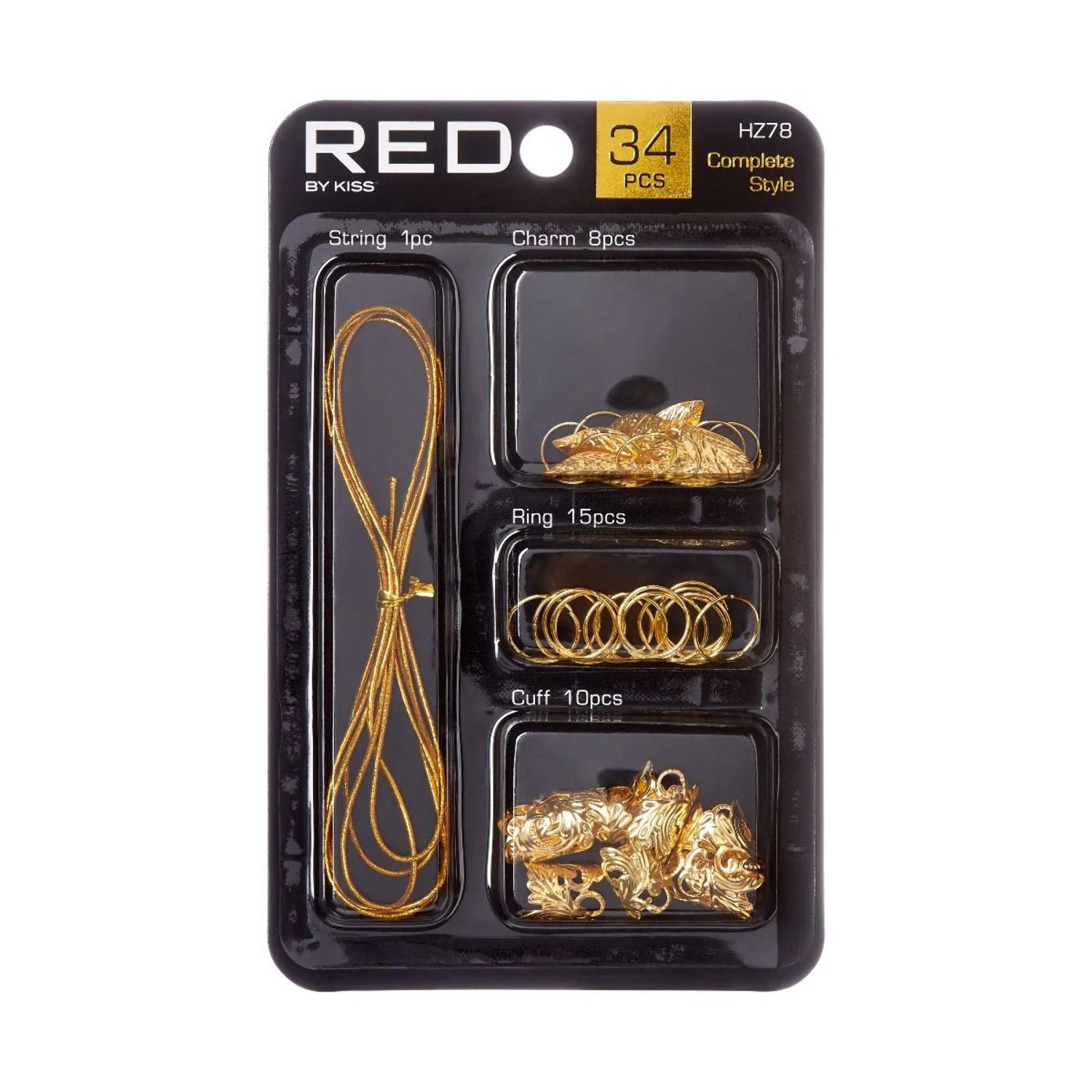Red Braid Jewlery Complete Style HZ78