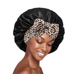 Red by Kiss Silky Satin Tie Bonnet – Adjustable Tie & Elastic for Secure Fit, Protects Natural and Relaxed Hair, Protective Styles, Anti Breakage (B