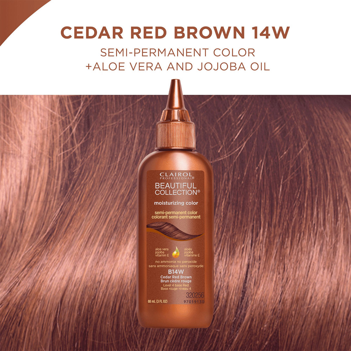 Beautiful Collection B14W Cedar Red Brown *