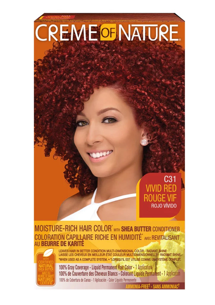 Creme Of Nature Vivid Red C31 *
