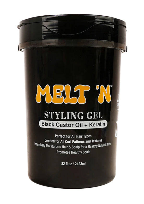 Ebin Melt N Styling Gel 82oz BLACK