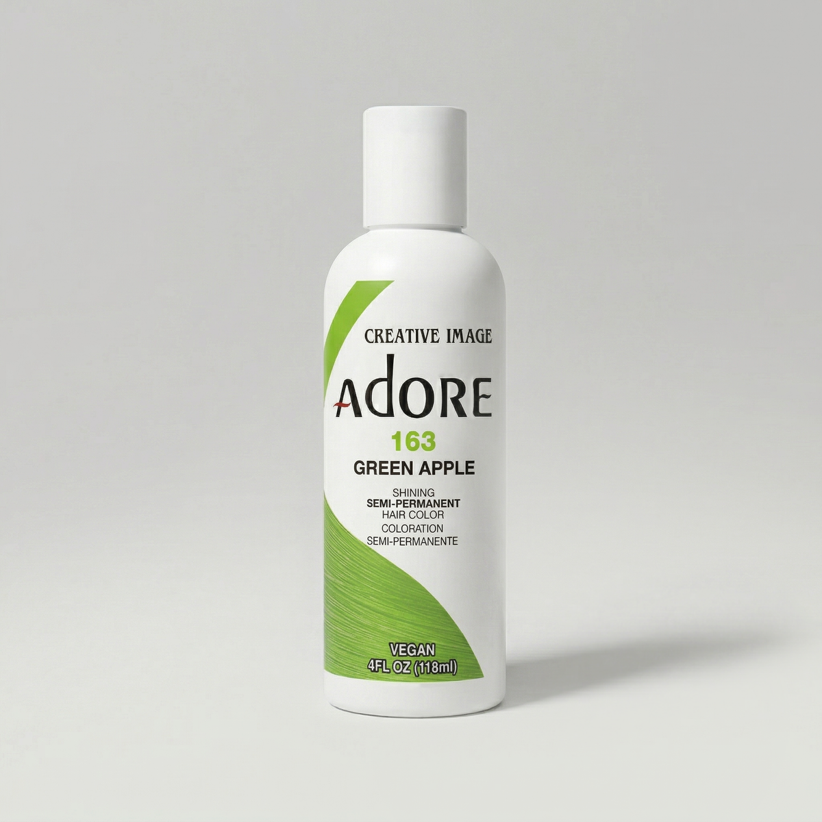 Adore Semi-Permanent Hair Color 163 Green Apple 163