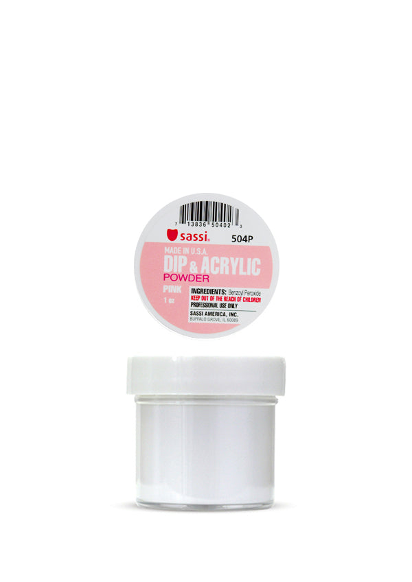 Sassi Dip & Acrylic Powder Pink 1oz