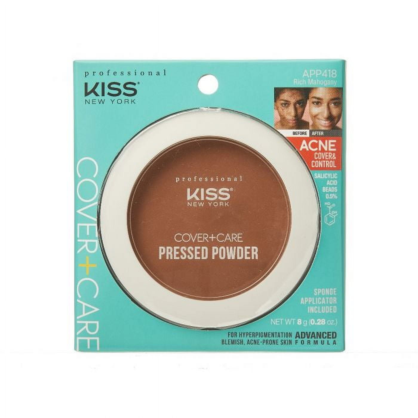 Kiss Cover+Care Pressed Powder APP418