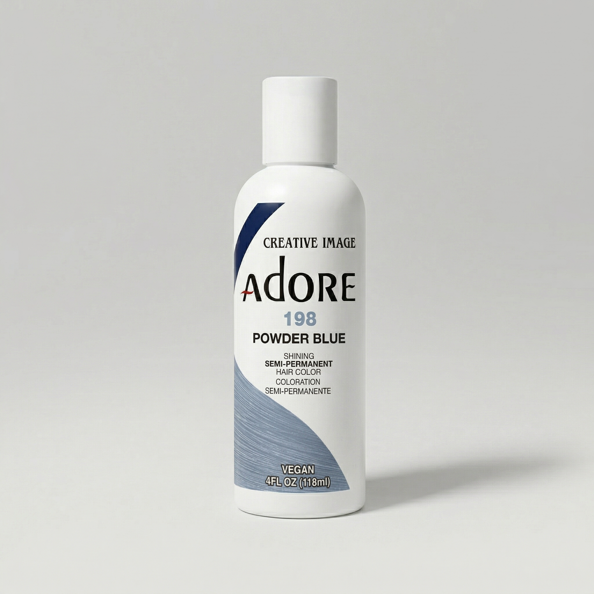 Adore Semi-Permanent Hair Color 198 Powder Blue 198