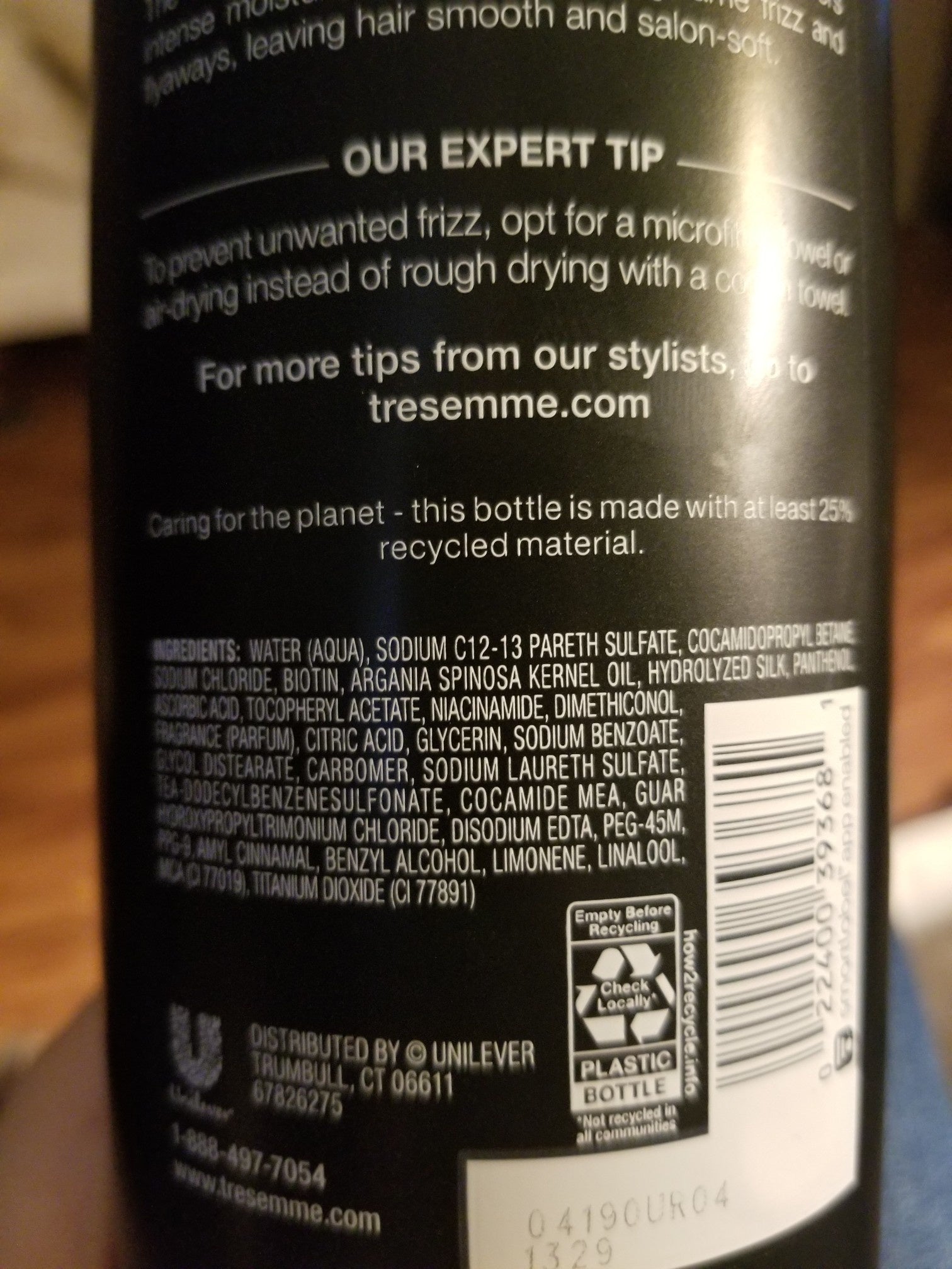 TRESemme Silky Smooth Frizz Control?