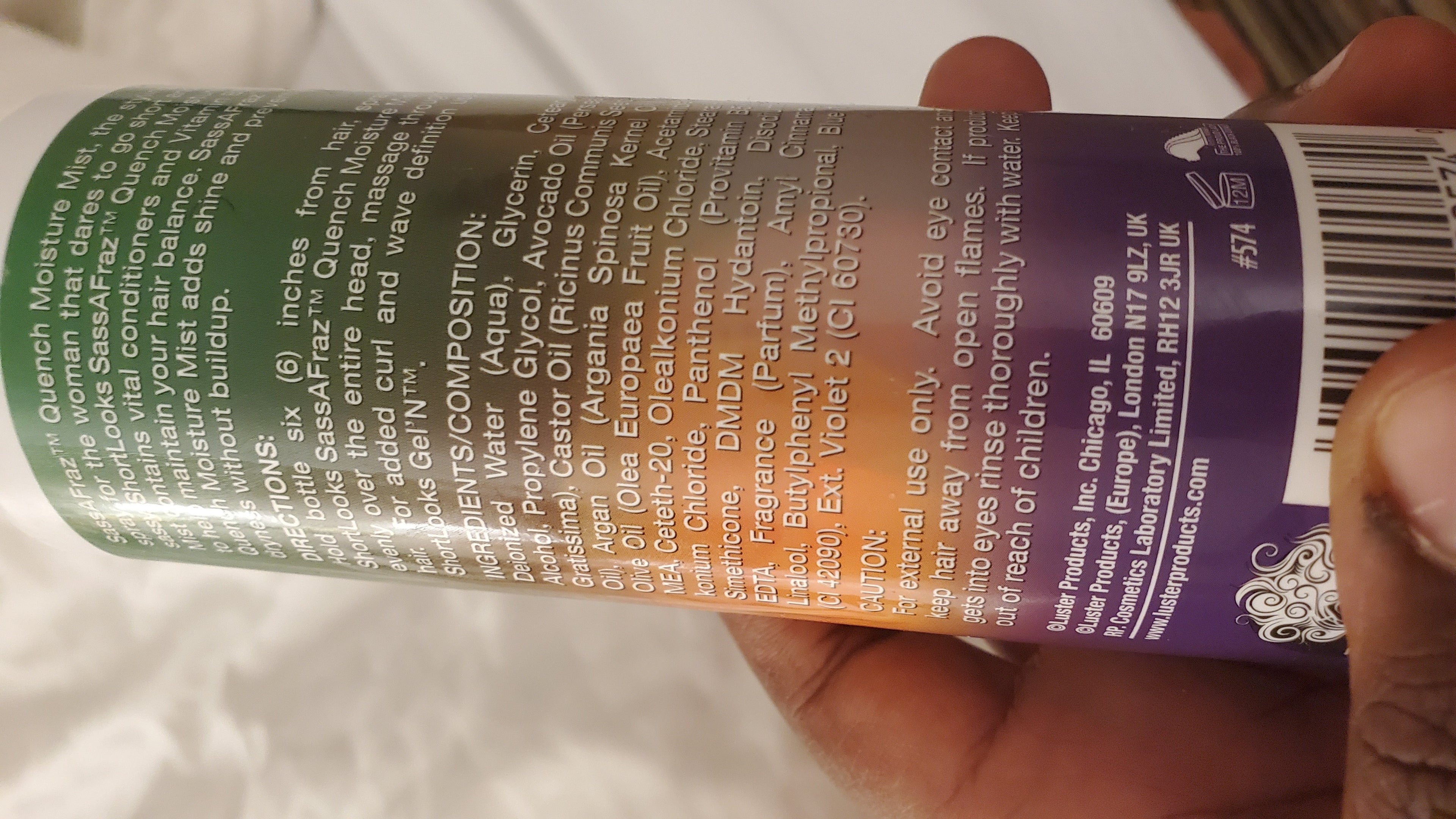 Shortlooks Quench Moisture Mist
