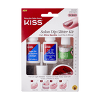 Kiss Salon Dip Glitter Kit official pack