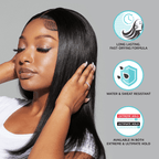 Kiss Colors & Care Lace Bond Spray | Ultimate Hold, Wig Adhesive Spray, Wig Glue, 6 oz, Hair Care official pack
