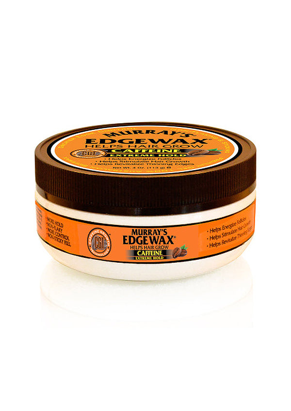 Murrays Edge Wax Caffeine Extreme Hold 4 Oz