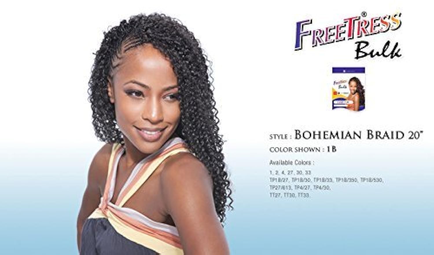 Freetress Bohemian Braid 20" #1