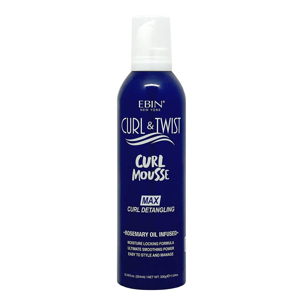 Ebin Curls & Twist Curl Mousse Max 12.49oz