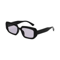 Mad Shade Sunglasses for Men & Women, Modern Classic Square Retro Fashion Shade with UV400 Protection, Oversized Bold Black