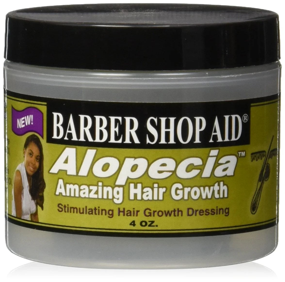 Barber Shop Aid Alopecia Hair Growth 4oz
