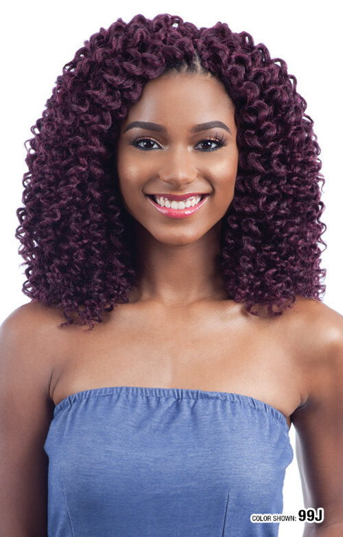 Freetress Braid 2X Wand Curl Braid Soft Baby Curl 1B