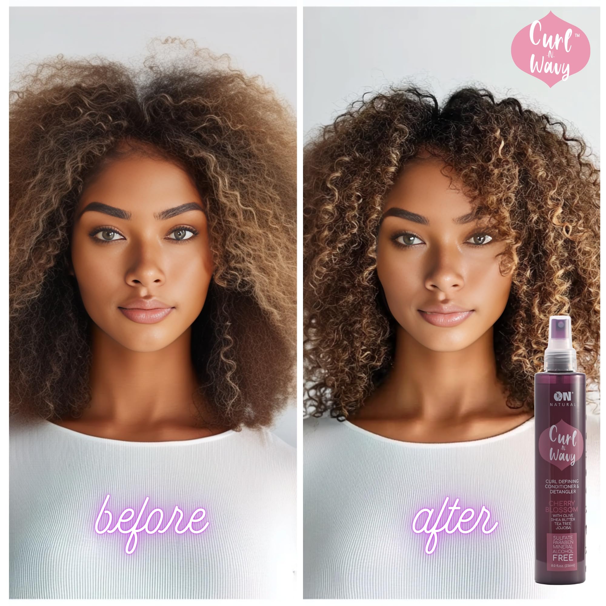 On Natural Curl N Wavy Jamaican Black Castor Oil 8 Oz *