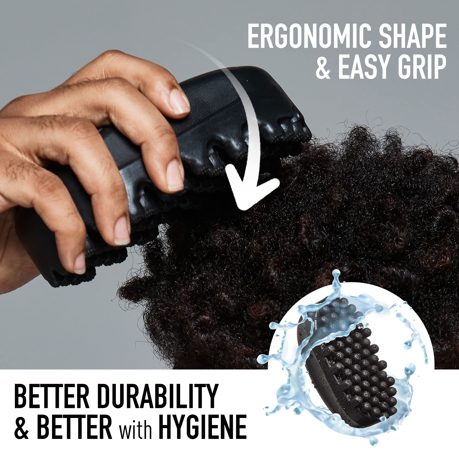 Red Afro Styling Pik