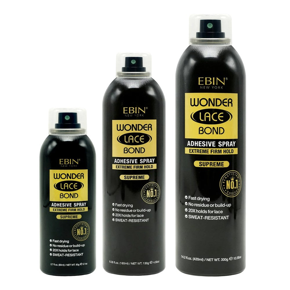Wonder Lace Bond Adhesive Spray Extreme Firm Hold Supreme 2.7 Oz *