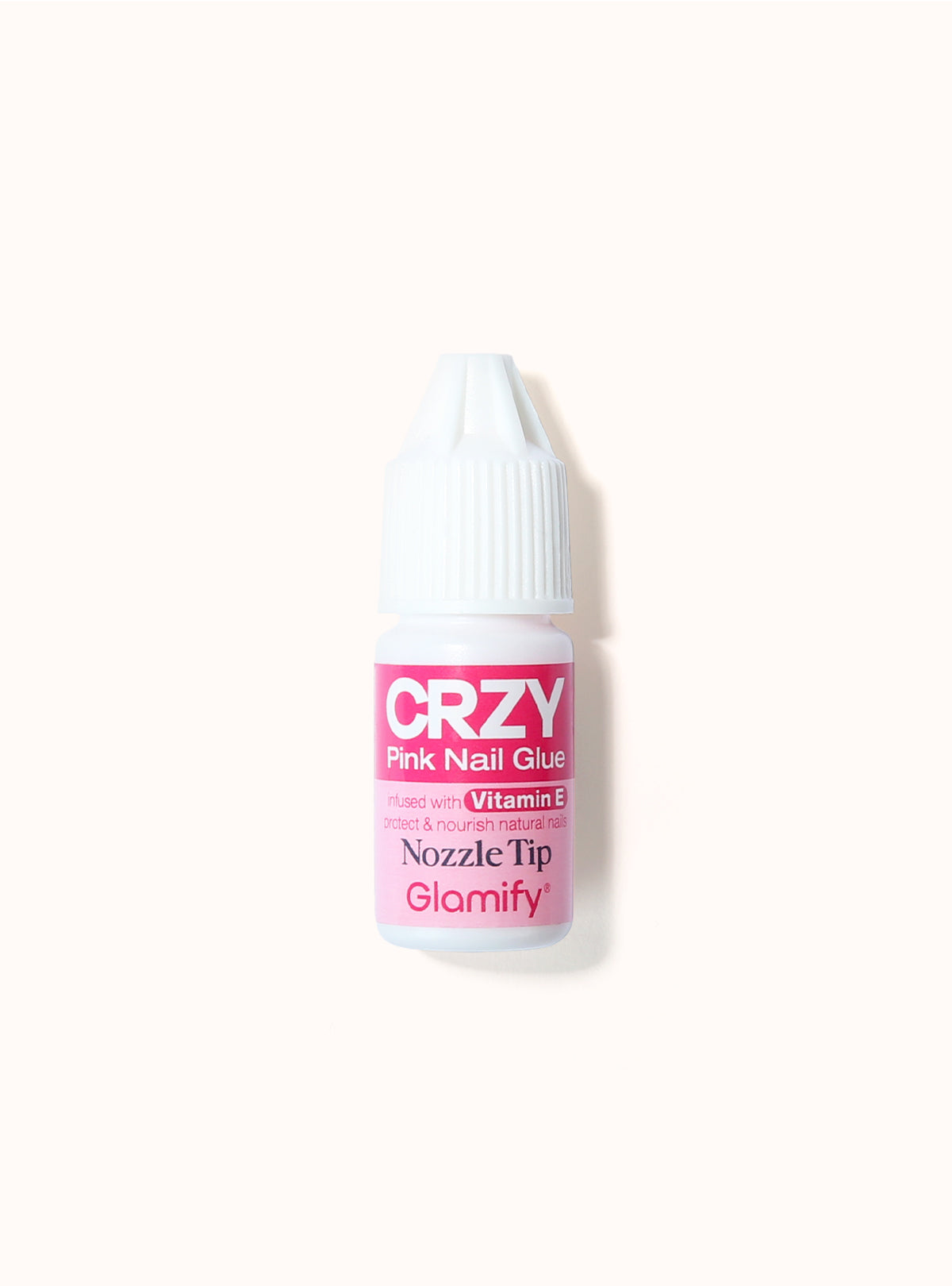 Glamify CRZY Pink Nail Glue [Nozzle Tip] #NGCH01 — official pack NGCH01 from absolutenewyork.com