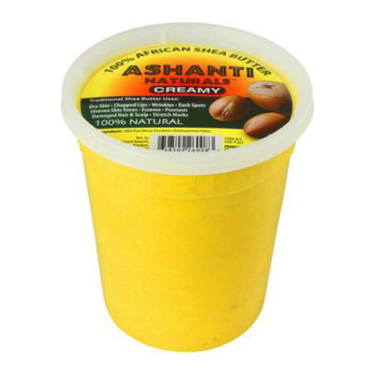 Ashanti Naturals 100% Yellow Shea Butter Creamy 28 Oz