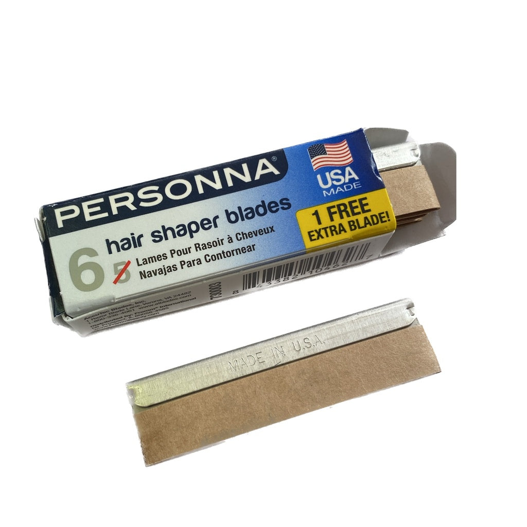 Personna Hair Shaper Blades 6Pc