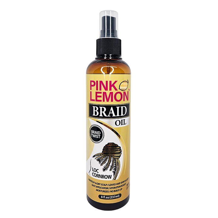 Pink Lemon Braid Oil 8oz