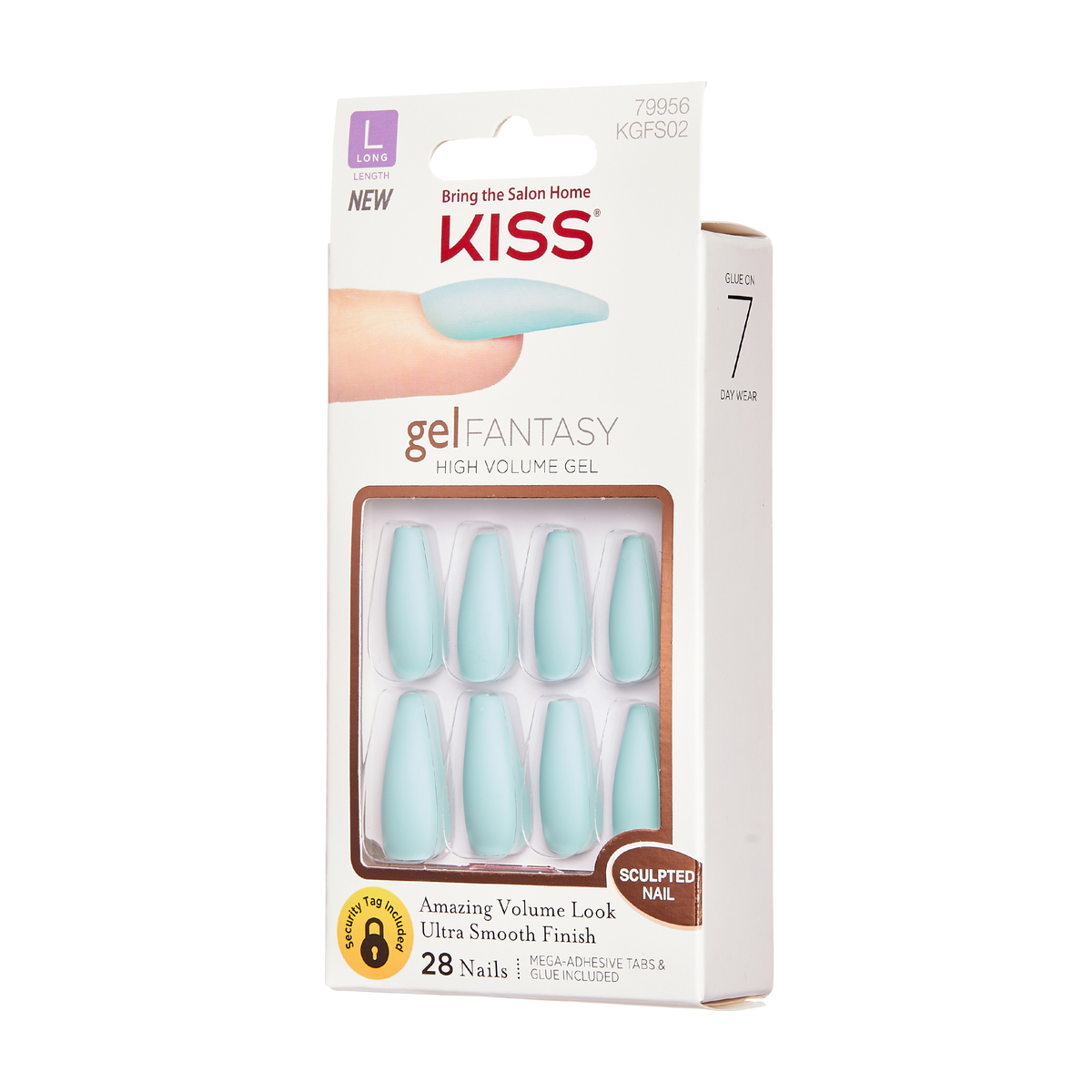 كيس KISS Gel Fantasy Sculpted Nails - Back It Up — official pack photo KGFS02 (3.png) from kiss