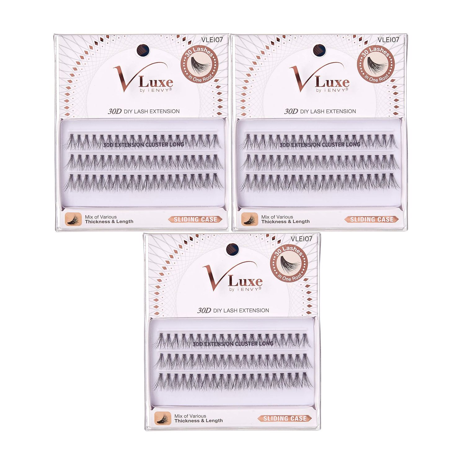 V Lux By i Envy 30D Cluster Long