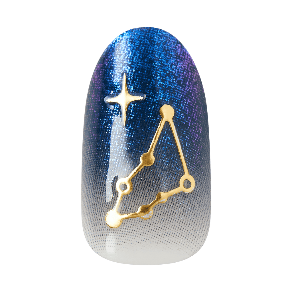 Kiss Voguish Fantasy Holiday Press On Glue Nails - Merry Magic official pack